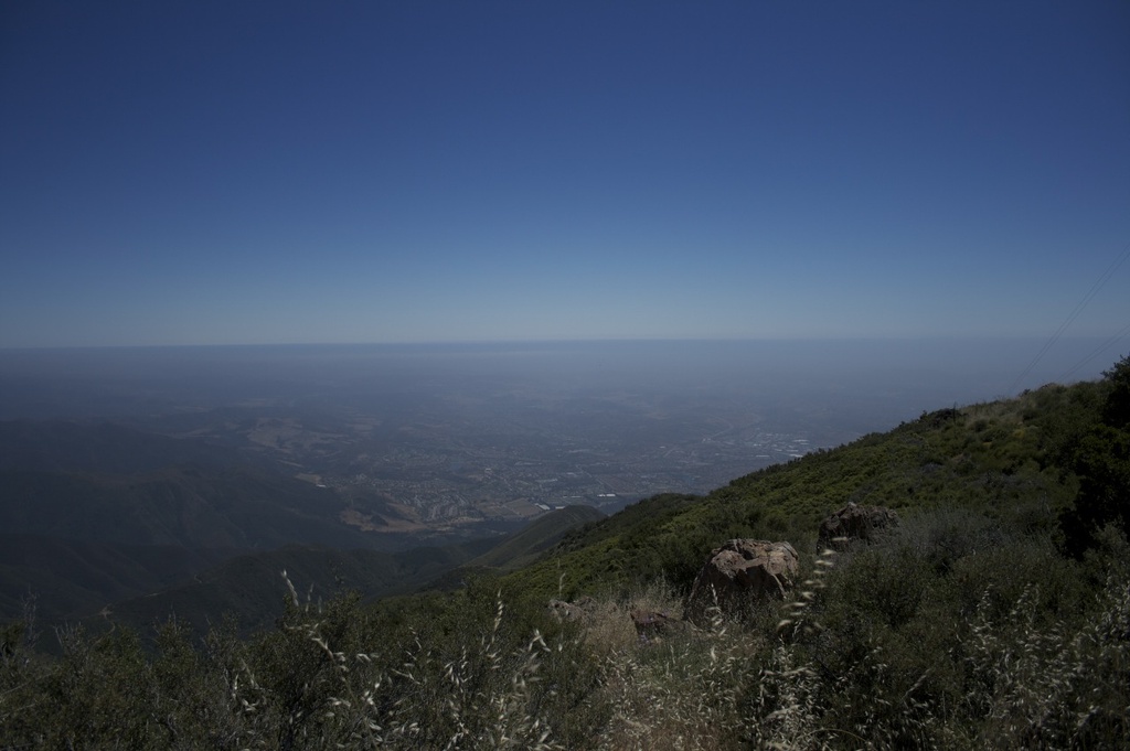 Drive up Santago Peak - 06