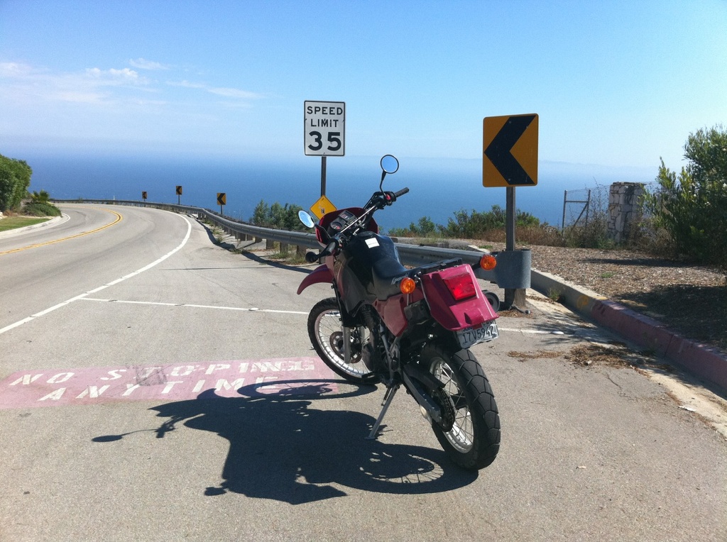 KLR on PV Drive East
