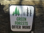 Signs at Clearing - 2