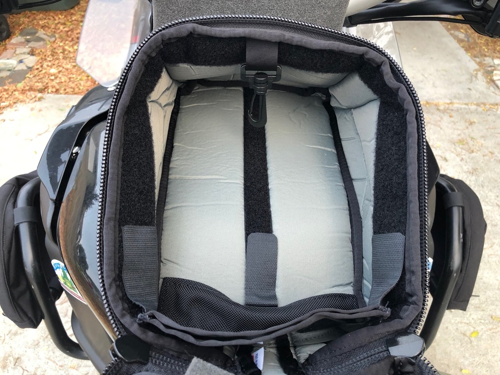 DSLR Camera Bag Wolfman Blackhawk Tank Bag Adventure Rider